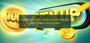 Chương trình khuyến mãi V9 khủng nhất hiện nay